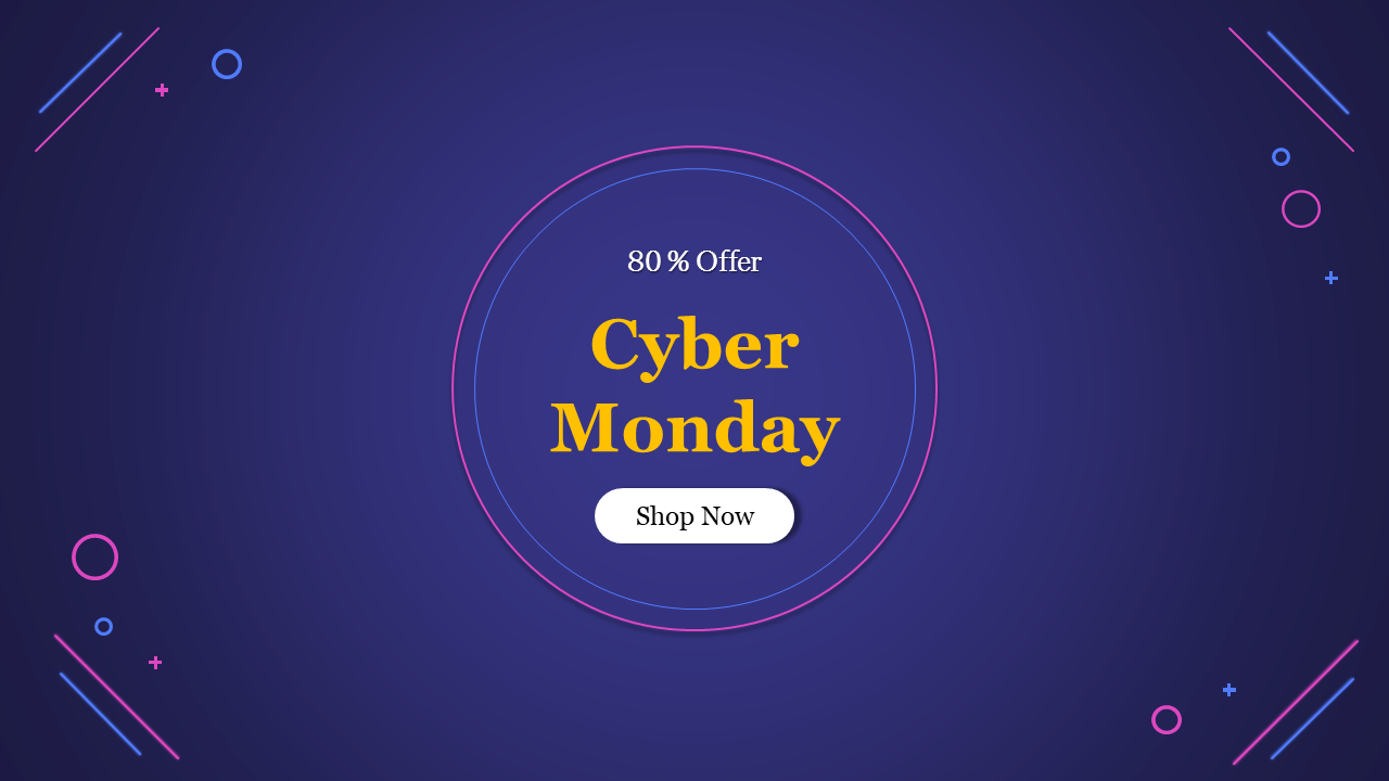 Download Free Cyber Monday PowerPoint Presentation